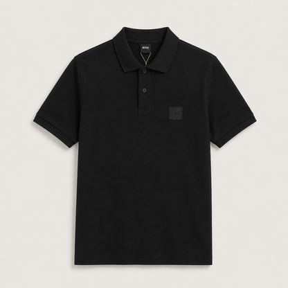 BOSS Signature Mélange-Polo - variante preta